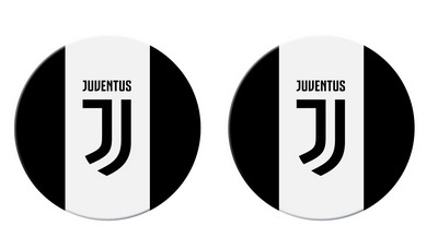 Juventus Turin Untersetzer aus Karton 12 Stück