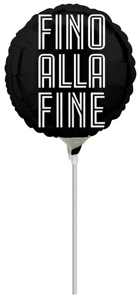 Juventus Turin Folienballon rund 22 cm