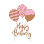 Pick-Kerze Rose Gold Birthday