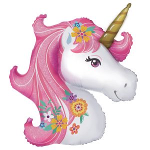 Folienballon Large Shape Magical Unicorn Folienballon 74 cm x 76 cm