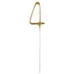 Wunderkerze Zahl 4 Gold