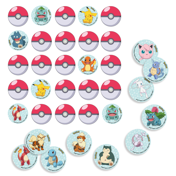 Partyspiel Pokémon aus Papier