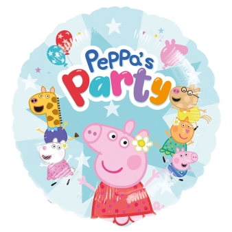 7890622-9918352-2-3-338 Folienballon Party "Peppa Pig" 43cm