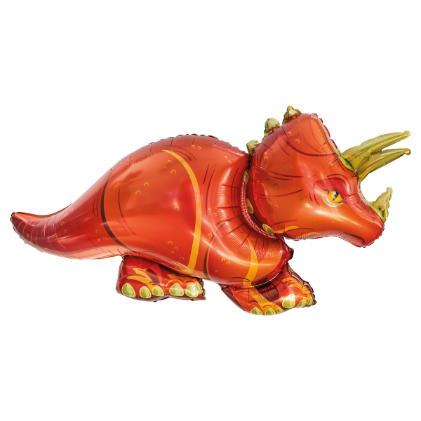 Large Shape Dinosaur Triceratops Folienballon 109 cm x 55 cm