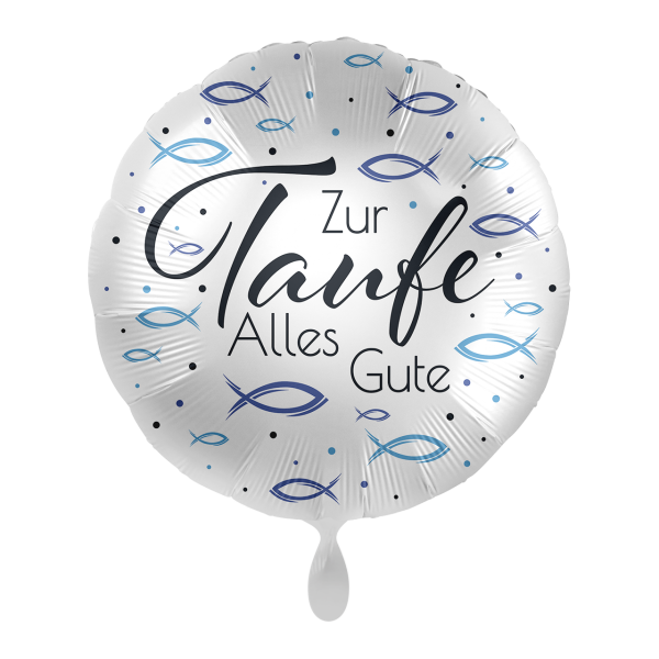 Folienballon "Zur Taufe Alles Gute " 43cm