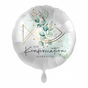 Folienballon "zur Konfirmation Alles Gute"