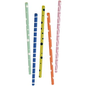 Strohhalme Papier FSC 20cm - 20 Stück