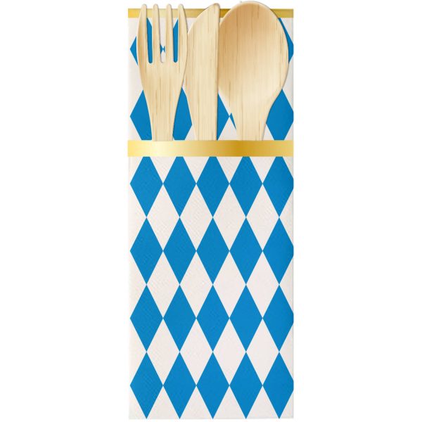 Bestecktaschen Oktober Bierfest - 6 Stück