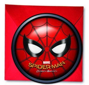 Spiderman - Einladungen / 6 Stück