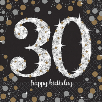 Servietten 30 Sparkling Celebration