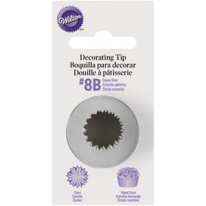Wilton Decorating Tip #8B offener Stern