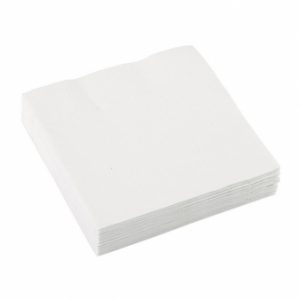 Servietten Weiß 33cm x 33cm
