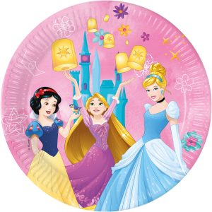 Einwegteller Papier FSC Princess 23cm - 8 Stück