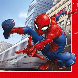 Servietten FSC Spider-Man 33x33cm - 20 Stück