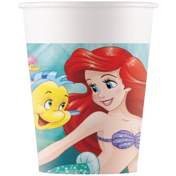 8 Ariel Becher aus Papier