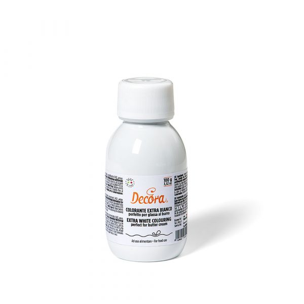 Decora Color Gel weiß 100gramm