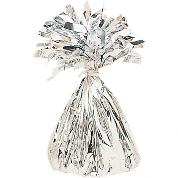 Ballongewicht Folie silber