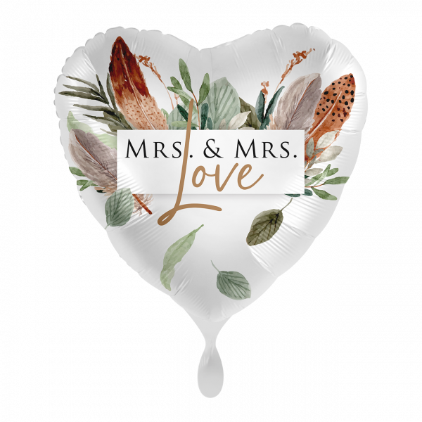 Folienballon Rustic Love Wedding 43cm