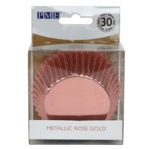 PME Backförmchen Metallic Rosegold 30 Stück