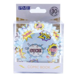 PME Foil Baking Cups Muffins Comic Book pk/30