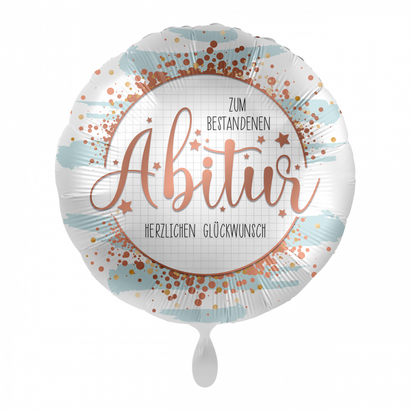 Folienballon "Zum bestandenen Abitur " 43cm