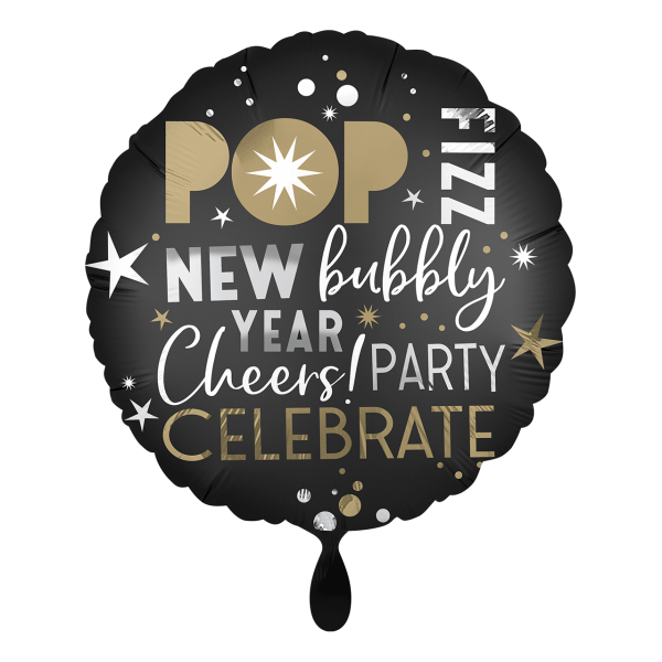 Silvester / Neujahr Folienballon Celebrate the New Year
