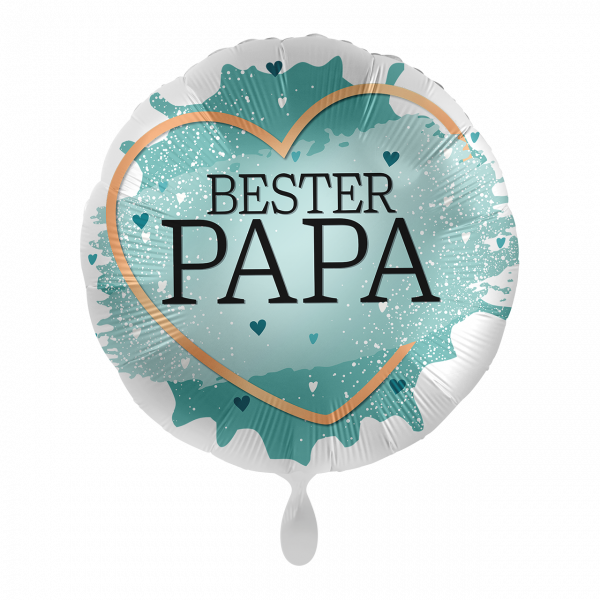 Folienballon "Bester Papa" Vatertag 45cm