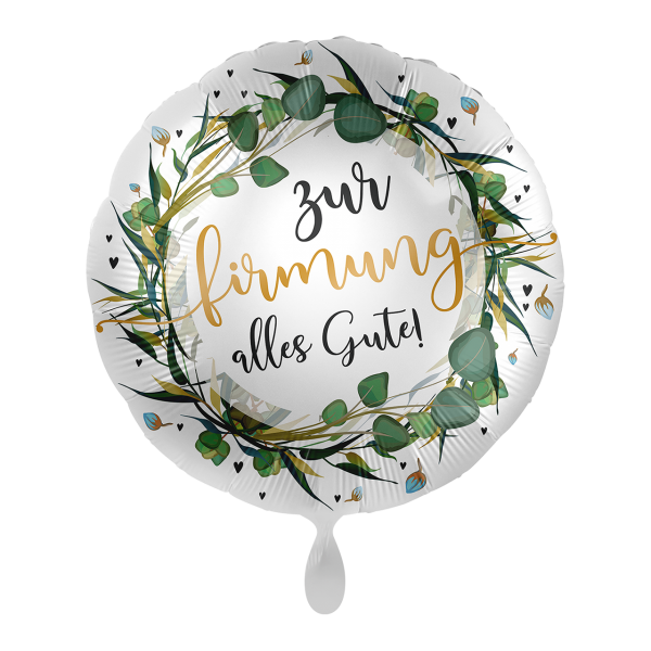 Folienballon "Zur Firmung alles Gute" 43cm