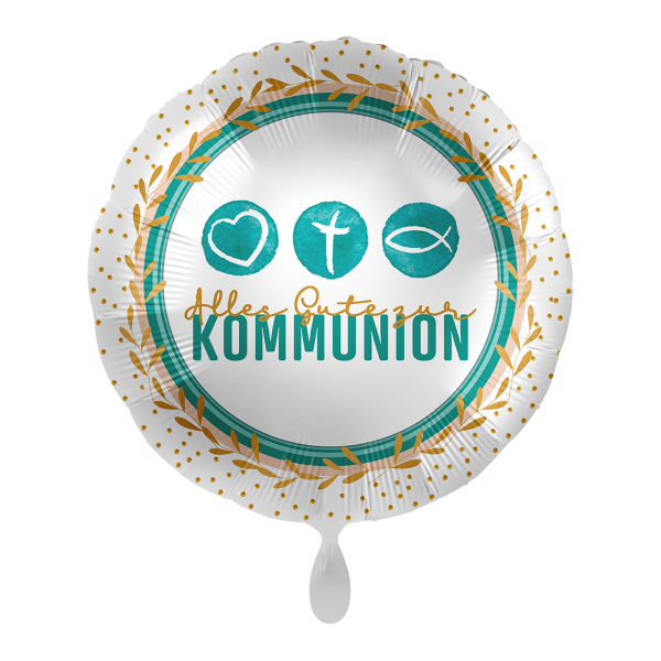 Folienballon Kommunion Symbols 43cm