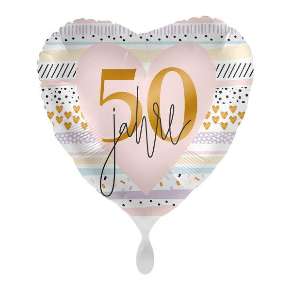 Folienballon 50 Jahre - 45cm