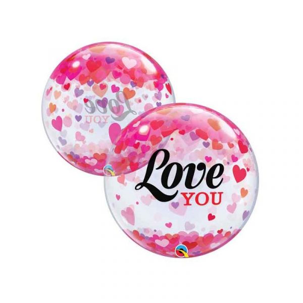 Bubbles "Red Hearts"