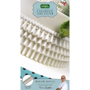 Katy Sue Mould Cake System / Medium Ruffle