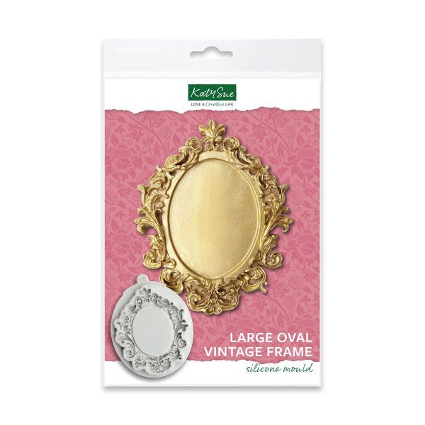 CE0133_0_2b67e4194bef123e6d33fdf1710d5839 Katy Sue Mould Large Oval Vintage Frame Bilderrahmen