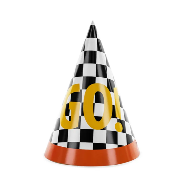 CPP31_1_600x600@2x 6 Partyhüte - Racing Cars Rennauto