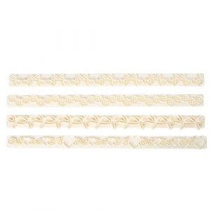 FMM Straight Frill Cutter set 4