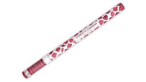 Konfetti-Kanone Rosenblätter rot