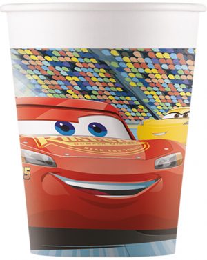 Cars - Pappbecher / 8 Stück 200ml