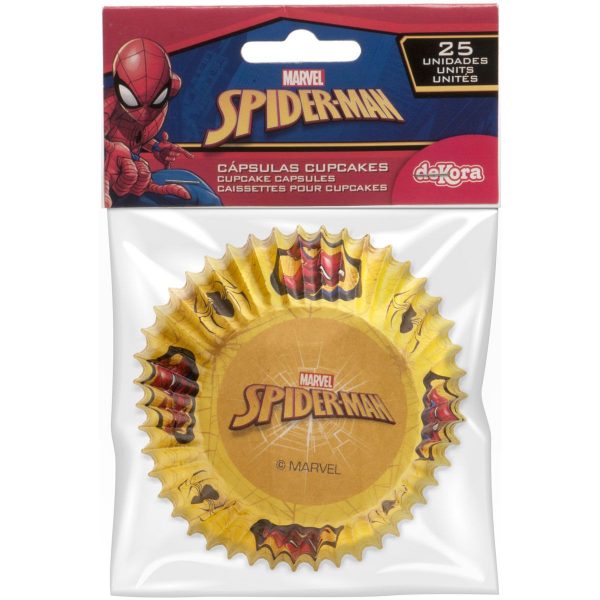 Dekora Marvel Spiderman Backförmchen pk/25