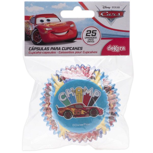 DK339267_0_4de6e418b12311316cf8bf6b88e959c8 Dekora Disney Cars Backförmchen pk/25