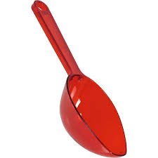 Schöpfkelle rot 16,7 cm