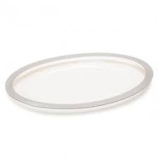 Servierschale silber Oval 40x25,3cm