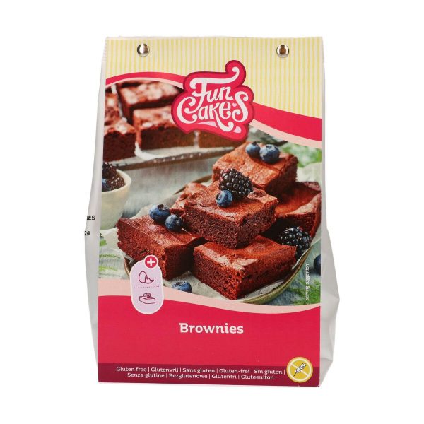 FunCakes Gluten Free Backmischung - Brownies 500g