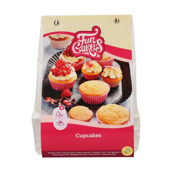 FunCakes Mix für Cupcakes, Glutenfrei 500 g