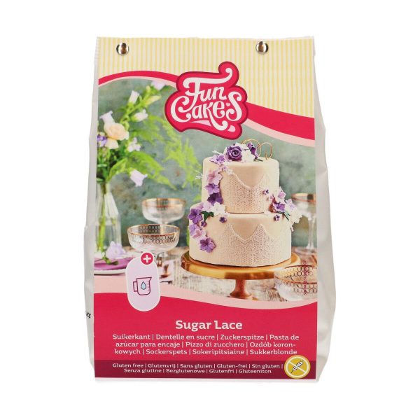 FunCakes, Mix für Sugar Lace White Glutenfrei 400g