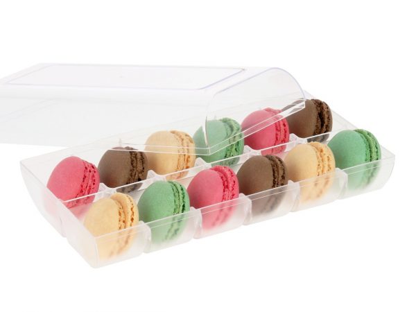 Silikomart Macaron Verpackung durchsichtig 12er