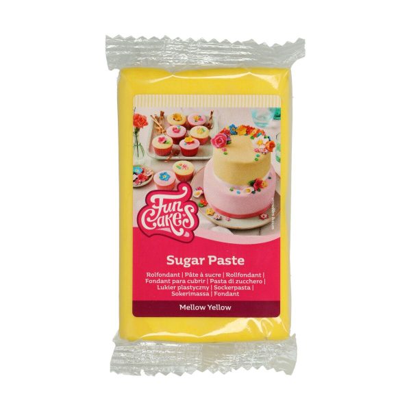 FunCakes Fondant 250g - Mellow Yellow