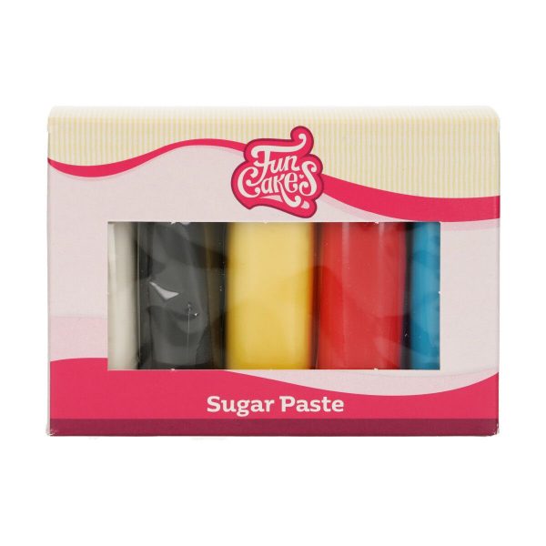 Funcakes Rollfondant Multi Essential Colours 5x100G