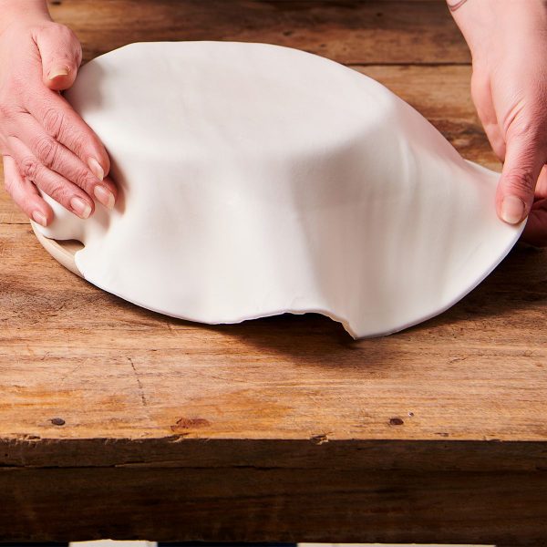 FunCakes Ausgerollte Rollfondant Disc Weiß -Bright White-