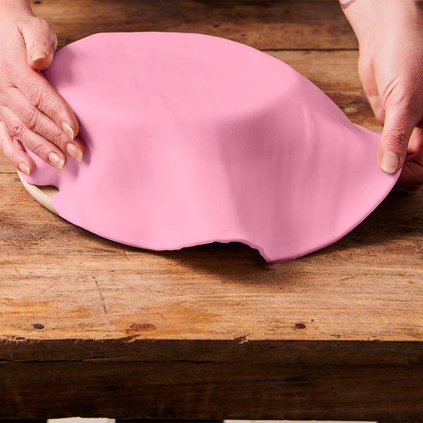 FunCakes Ausgerollte Rollfondant Disc Rosa -Sweet Pink-