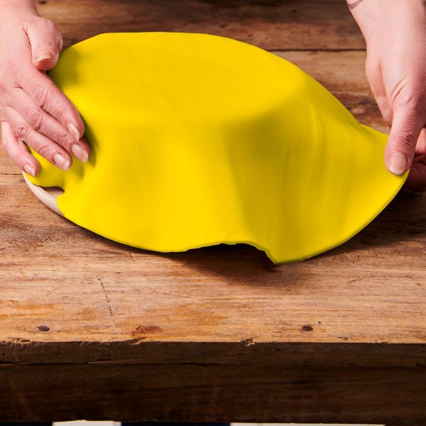 FunCakes Ausgerollte Rollfondant Disc -Gelb-